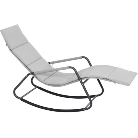 Schaukelliege mit Kissen Aliano grey