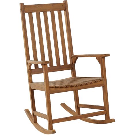 Schaukelsessel BOJANO Akazienholz Braun