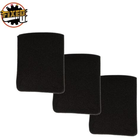 Schaumfilter Filter Nassfilter 3er Pack passend für AquaVac Boxter Excell Nass Trocken Sauger