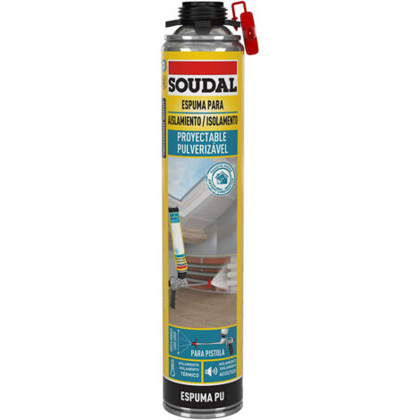 Schaumpistole Soudal 700 ml Polyurethan einkomponentig