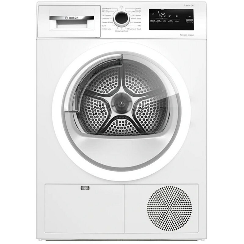 Bosch - Sèche linge Condensation WTH83V13FR série 4, 8kg, Pompe à chaleur a++