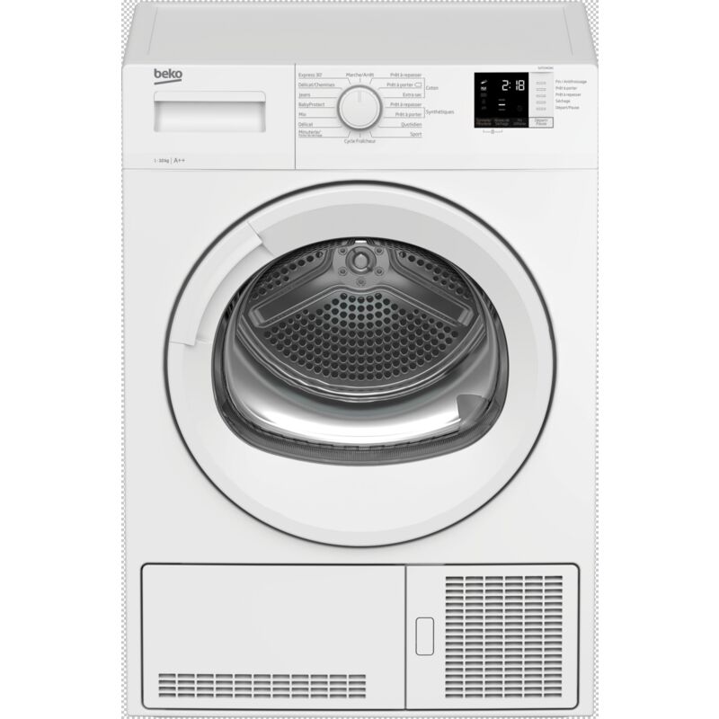 Beko - SLP102W3-Seche-linge frontal 10kg Pompe a chaleur clA++