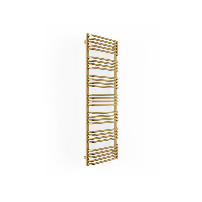 Sèche-serviette eau chaude doré de 1140mm de haut et 300mm de large - 362 Watt - ALE1140/300ZXBRA