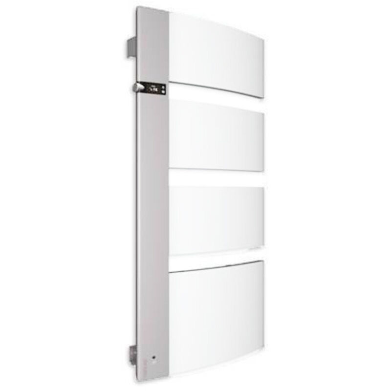 Atlantic - Radiateur sèche-serviettes Sensium mât gauche 1750W blanc/gris - 814119