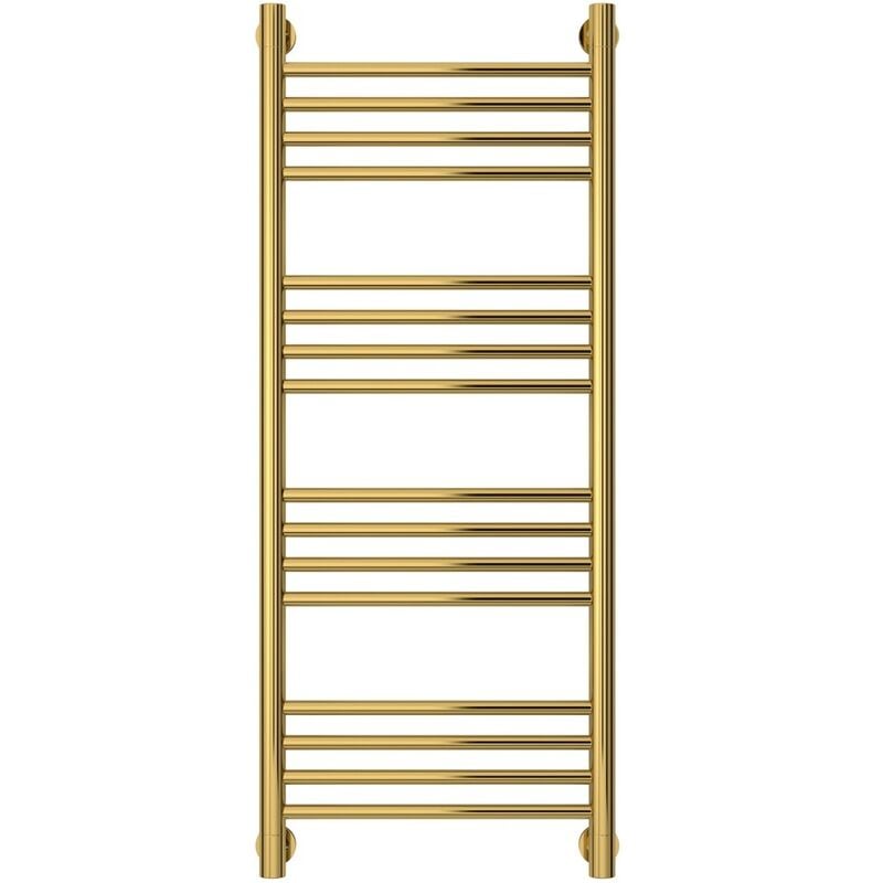 Sèche-serviette éléctrique bohemia ARC,Couleur:Doré Brossé,Dimensions:80x50