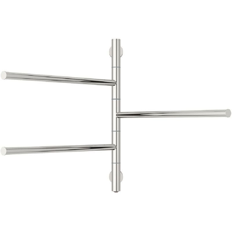 Sèche serviette éléctrique TRIADA,Couleur: Chrome, Dimensions:54x58