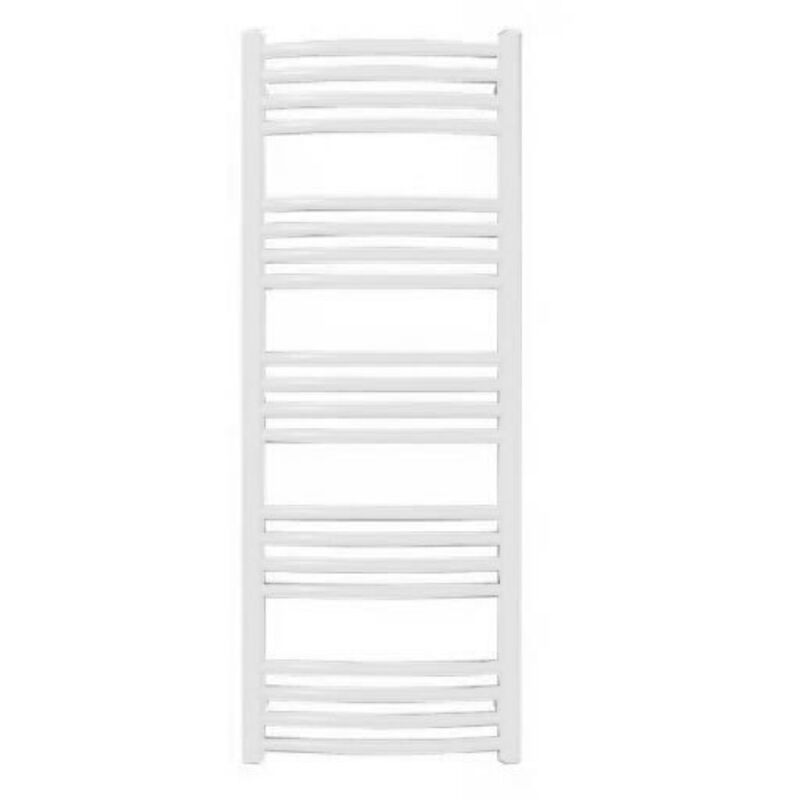 Sèche-serviette électrique blanc de 1140mm de haut de 536mm de large - 600 Watt - LEN1140/536E1B