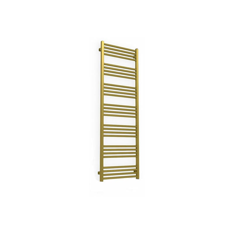 Matisère - Sèche-serviette eau chaude doré de 1620mm de haut et 500mm de large - 689 Watt - FIO1620/500SXBRA