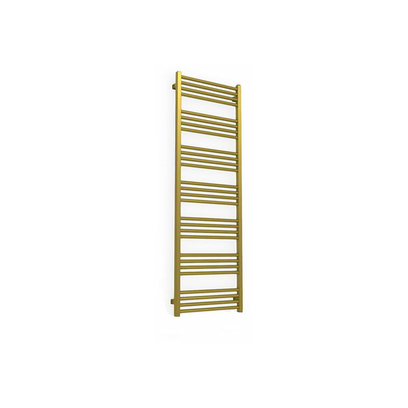 Matisère - Sèche-serviette eau chaude doré de 1620mm de haut et 530mm de large - 723 Watt - FIO1620/530SXBRA