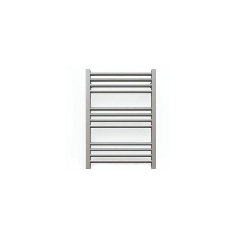 Sèche-serviette électrique gris de 660mm de haut 430mm de large - 300 Watt - FIO660/430E8RGR