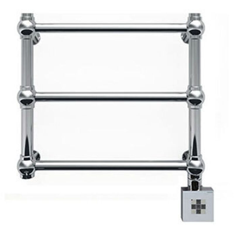 Matisère - Sèche-serviette mixte chromé de 800mm de haut et 504 mm de large - 147 Watt - RET800/504V2CRO