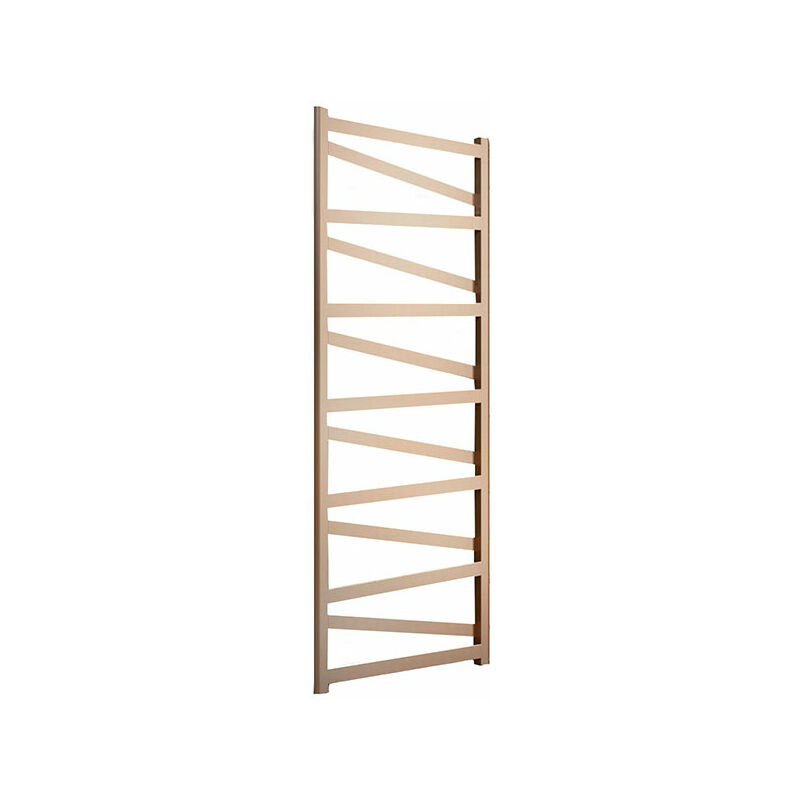 Matisère - Sèche-serviette mixte cuivre lumineux de 510mm de haut et 400mm de large - 163 Watt - VIP510/400Z8BCO