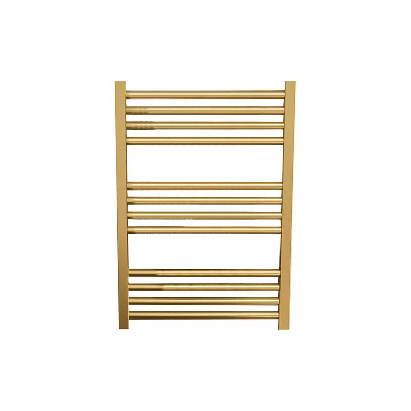 Sèche-serviette mixte doré de 660mm de haut et 400mm de large - 241 Watt - FIO660/400V2BRA