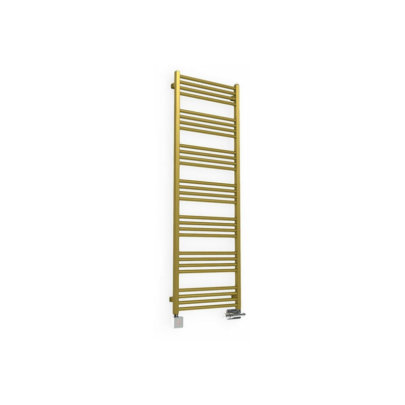 Sèche-serviette mixte doré de 1620mm de haut et 500mm de large - 689 Watt - FIO1620/500V2BRA