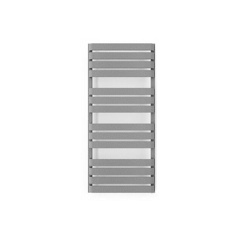 Matisère - Sèche-serviette mixte gris de 655mm de haut et 500mm de large - 325 Watt - WAR655/500TZ1SPP