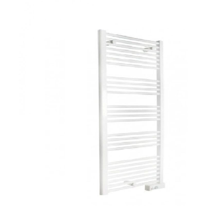 Finimetal - Sèche serviette eau chaude Banga 528 Watts, Raccord central