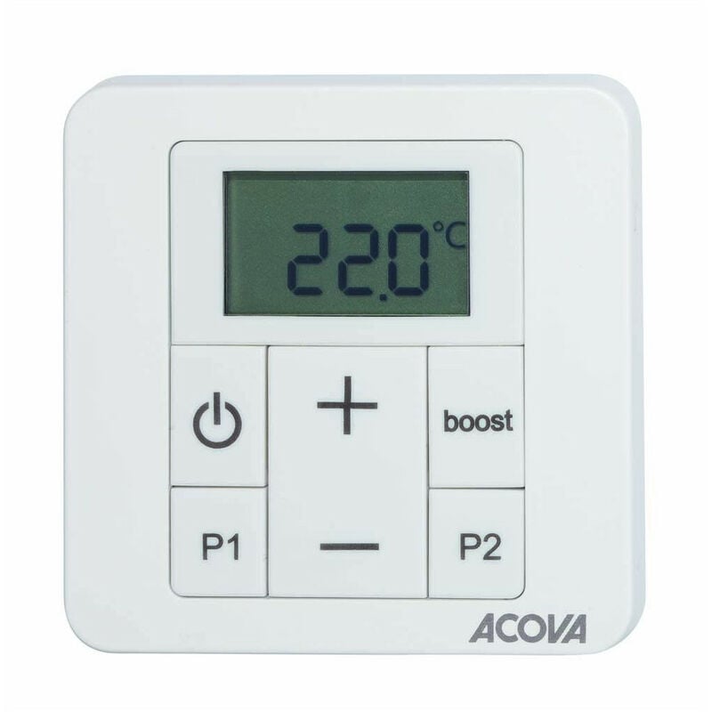 Acova - Sèche-serviettes fassane Spa air asymétrique eau chaude (Couleur voir nuancier Pivot Droit - 809 w - 171,3 x 55 x 10,6 cm)