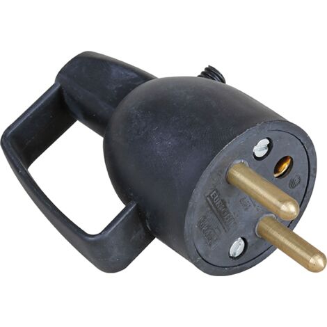 Scheda 16A 2P+T con copertura + anello Colore Nero