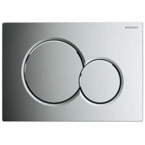 Geberit Placca di attivazione Geberit Sigma01, nero lucido (115.770.DW.5)