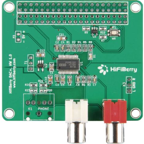 Scheda di espansione Raspberry Pi® B+ RB-Hifiberry2