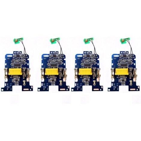 Scheda di protezione della carica PCB per batteria agli ioni di litio BL1830 per elettroutensile da 18 V BL1815 BL1860 LXT400 BL185 4 pezzi
