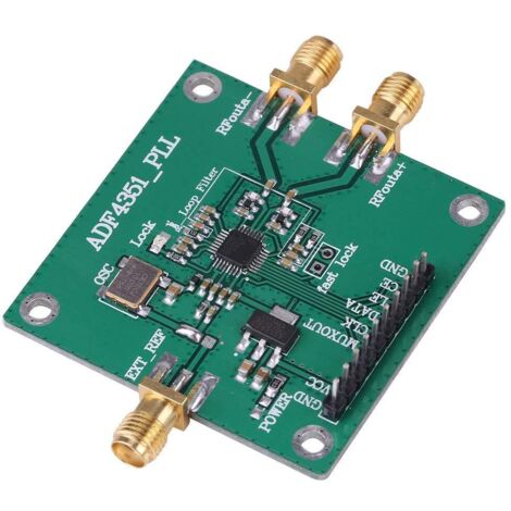Scheda di sviluppo, sintetizzatore di frequenza, sorgente di segnale RF 35M-4,4GHz, sintetizzatore di frequenza a loop di bloccaggio di fase, scheda di sviluppo ADF4351