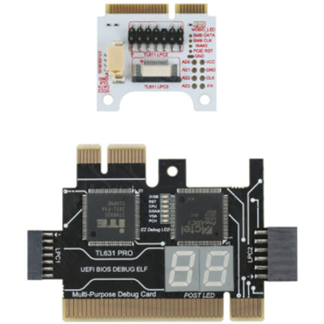 Scheda diagnostica PCI universale per schede di debug del tester dell'analizzatore diagnostico della scheda madre PCI-E Mini LPC del laptop