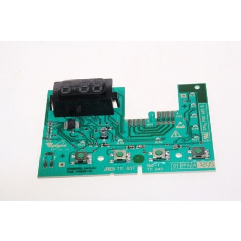 Scheda elettronica, modulo di visualizzazione - Lavatrice - WHIRLPOOL - 326762