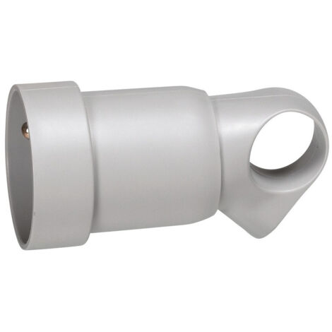 Legrand Annela LEG50106 - Spina Femmina 2P+T 16A Con Anello - Prolunga Multipresa Extrapiatta Per Mobili E Pareti