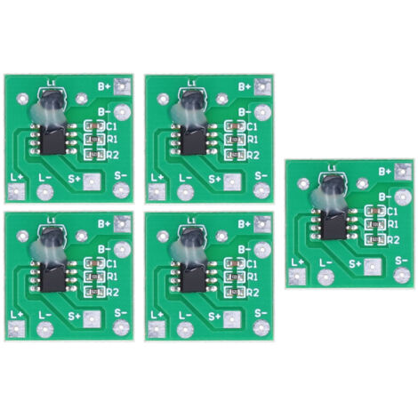 Scheda regolatore di carica solare 9012 da 5 pezzi - Scheda di controllo della carica della batteria al litio da 1,2 V