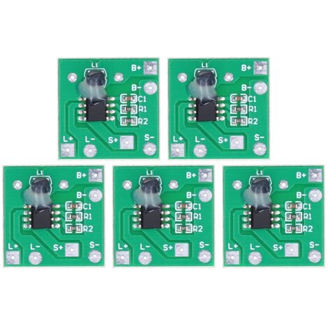 Scheda regolatore di carica solare da 5 pezzi Scheda regolatore di carica per batteria al litio da 1,2 V