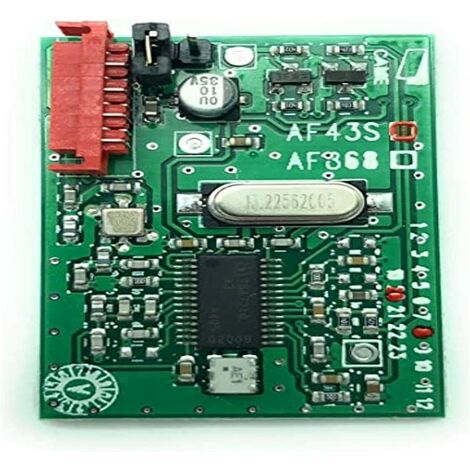 Scheda Ricevente ad innesto 433.92 MHz, per segnale telecomando
