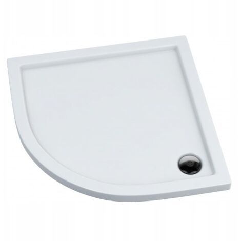 Schedpol Fresh halbrunde Duschwanne 90 x 90 cm
