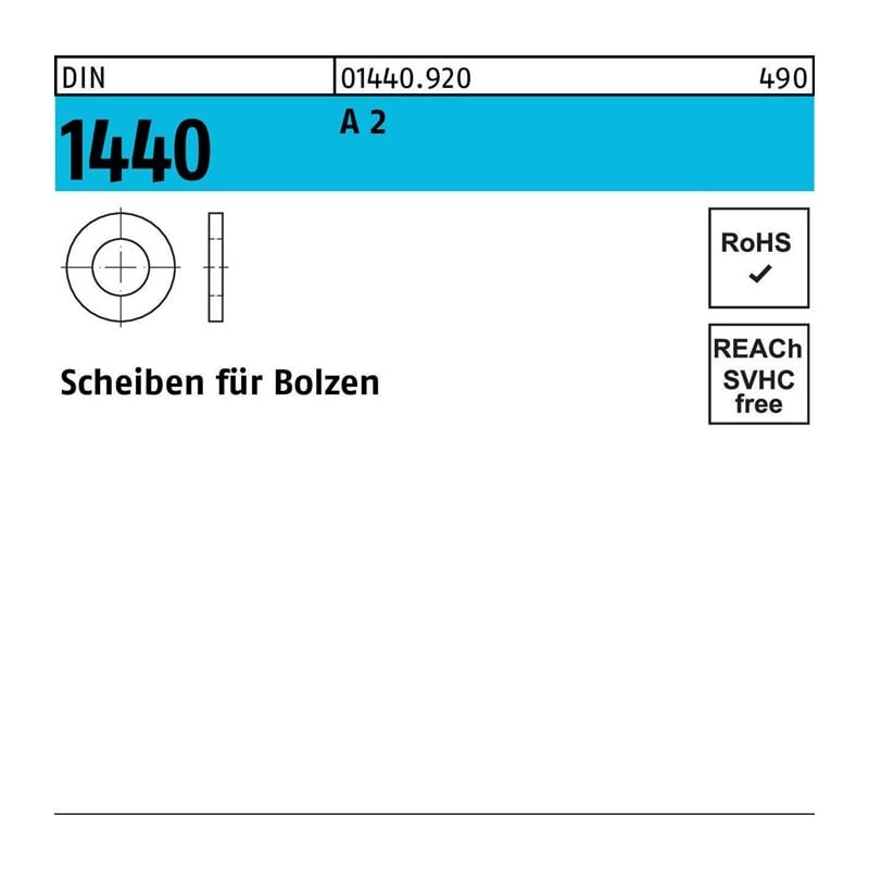 014409200050000 Scheibe din 1440 f.Bolzen 5 x 10 x 0,8 a 2 | 04043952352540 014409200050000 Scheibe din 1440 f.Bolzen 5 x 10 x 0,8 a 2 | 04043952352540