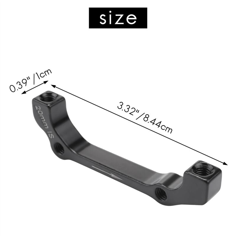 Image of Tlily - Scheiben Brems Sattel Halter Adapter Ist / Post Vorne 180 Mm Hinten 160 für