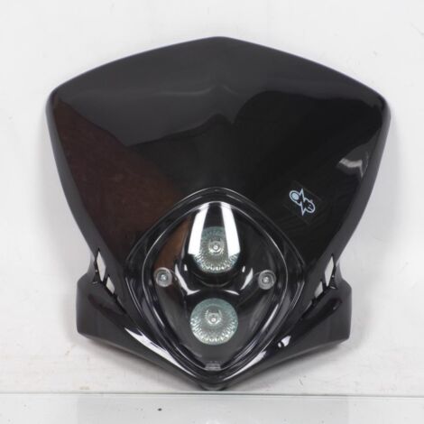 scheinwerferplatte one für auto duke schwarz / 2 x 12v 20w ø50mm