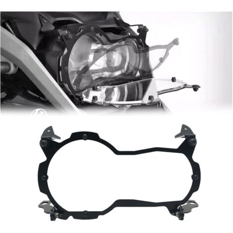 Scheinwerferschutz für BMW R1200GS & R1250GS, LC und ADV, schwarz, robustes Gitter