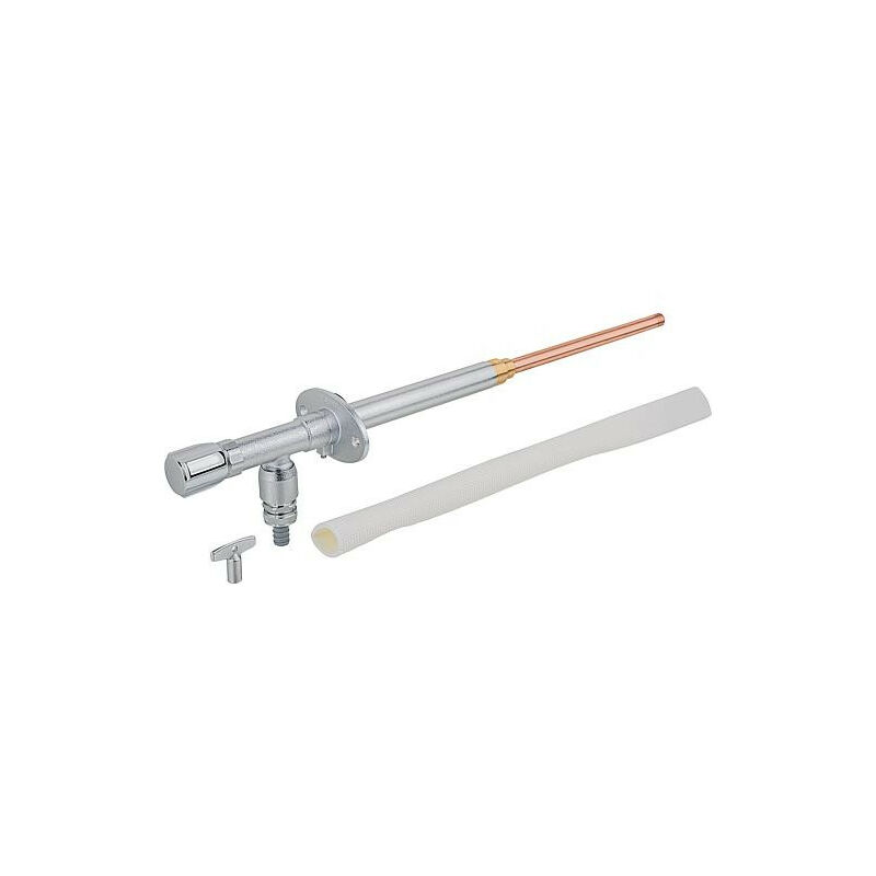 Robinetterie exterieur anti-gel raccord DN 15(1/2") sans aerateur tete cle a pipe