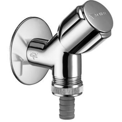 Schell Comfort RV Geräteschrägsitzventil, DN 15 G 1/2", Chrom