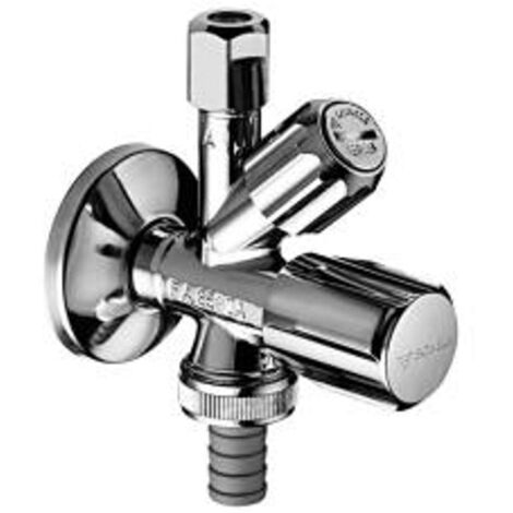 Schell Comfort - Válvula combinada de esquina con filtro, cromo 035600699