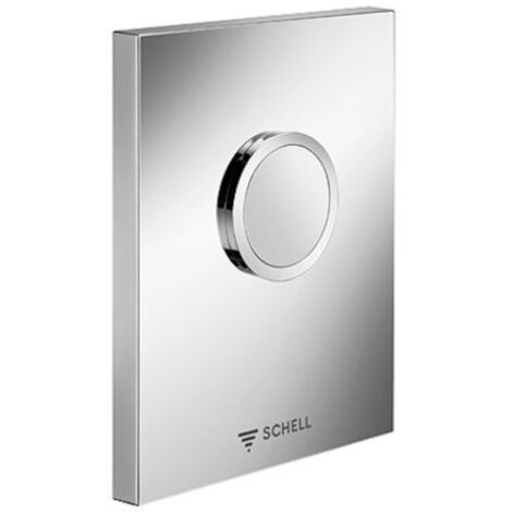 Schell Edition - Plaque de déclenchement pour urinoir, blanc alpin 028001599