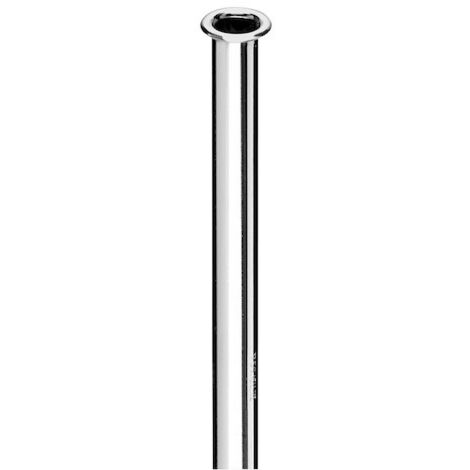 Schell Kupferrohr 1/2" Bördel, d. 12mm, Länge 300mm, Chrom