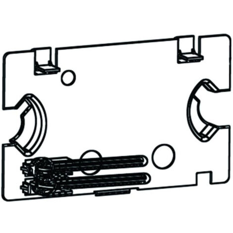 SCHELL Plaque de protectionavec tige de commande