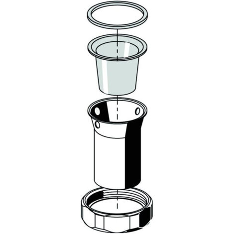 SCHELL Raccordement tube de rinçage complet