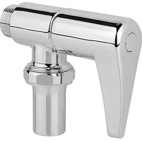 Schell – Robinet de rinçage pour WC – Corps en laiton – Levier en zinc moulé – Finition chrome – DN 20G 3/4 AG