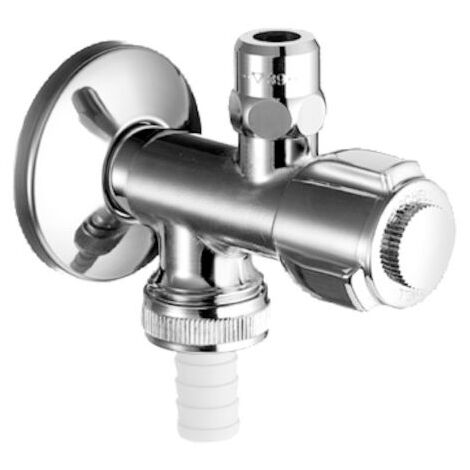 SCHELL Robinet d'équerre à double pointeau COMFORT,avec (RV)