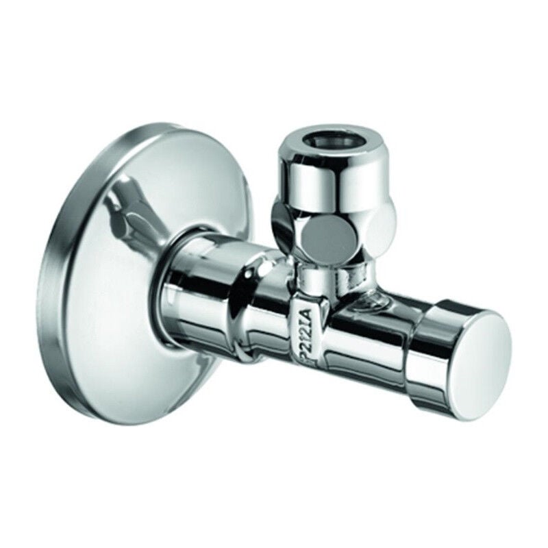 Schell - Robinet d'équerre 1/2 , chromée