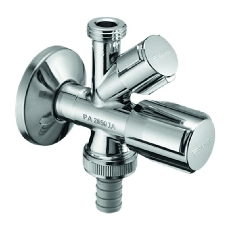 Schell - confort chrome valve d'angle combinaison de 1/2 '' 035690699