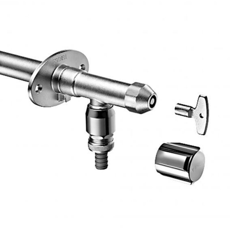 Schell Außenarmatur POLAR II DN 15, frosts., mvc, Inst.-Bausatz, o RB