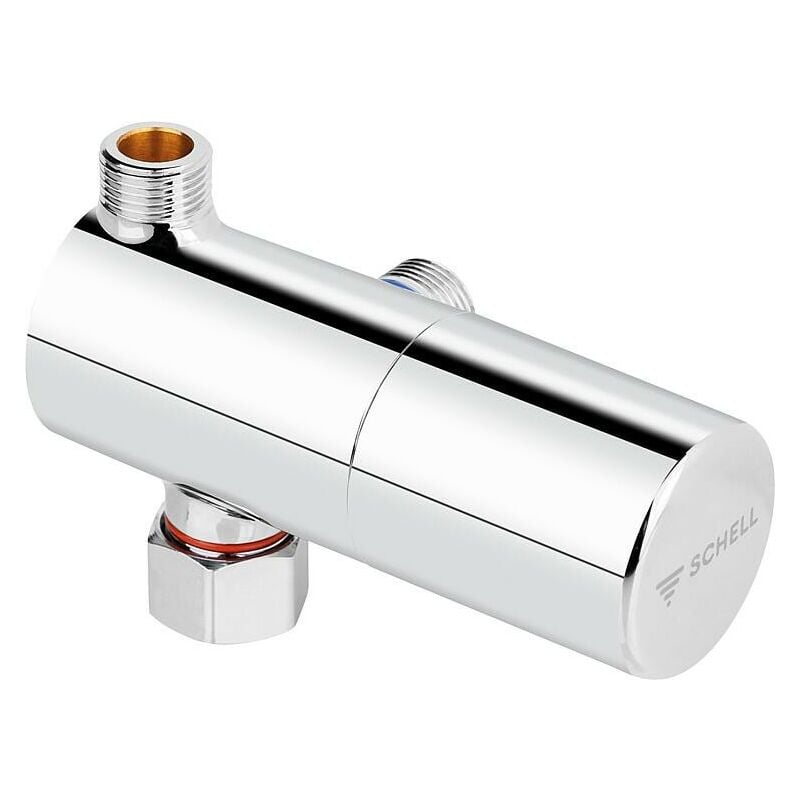 Schell - Mélangeur thermostatique d'eau sanitaire DN10 (3/8'), chrome